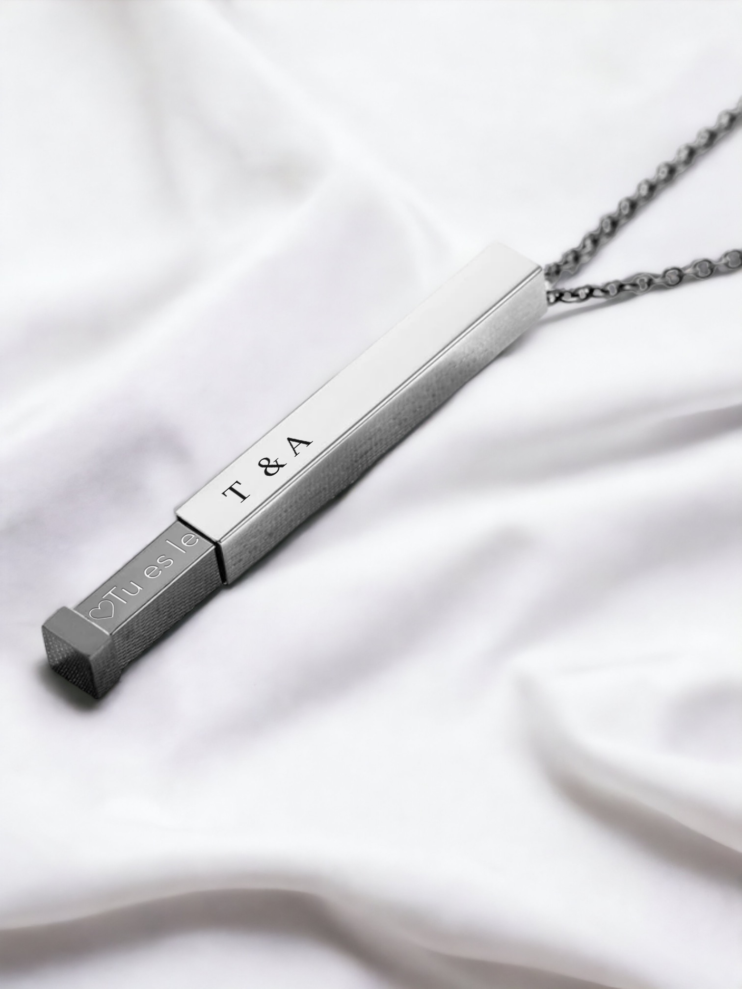 Pendant Collier Homme Original Chaîne Argent Chaine Homme A Graver