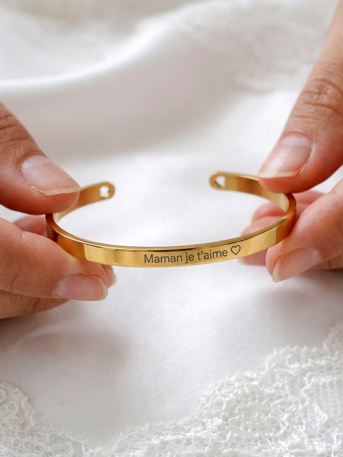 Bracelet Emotion - Maman je t'aime