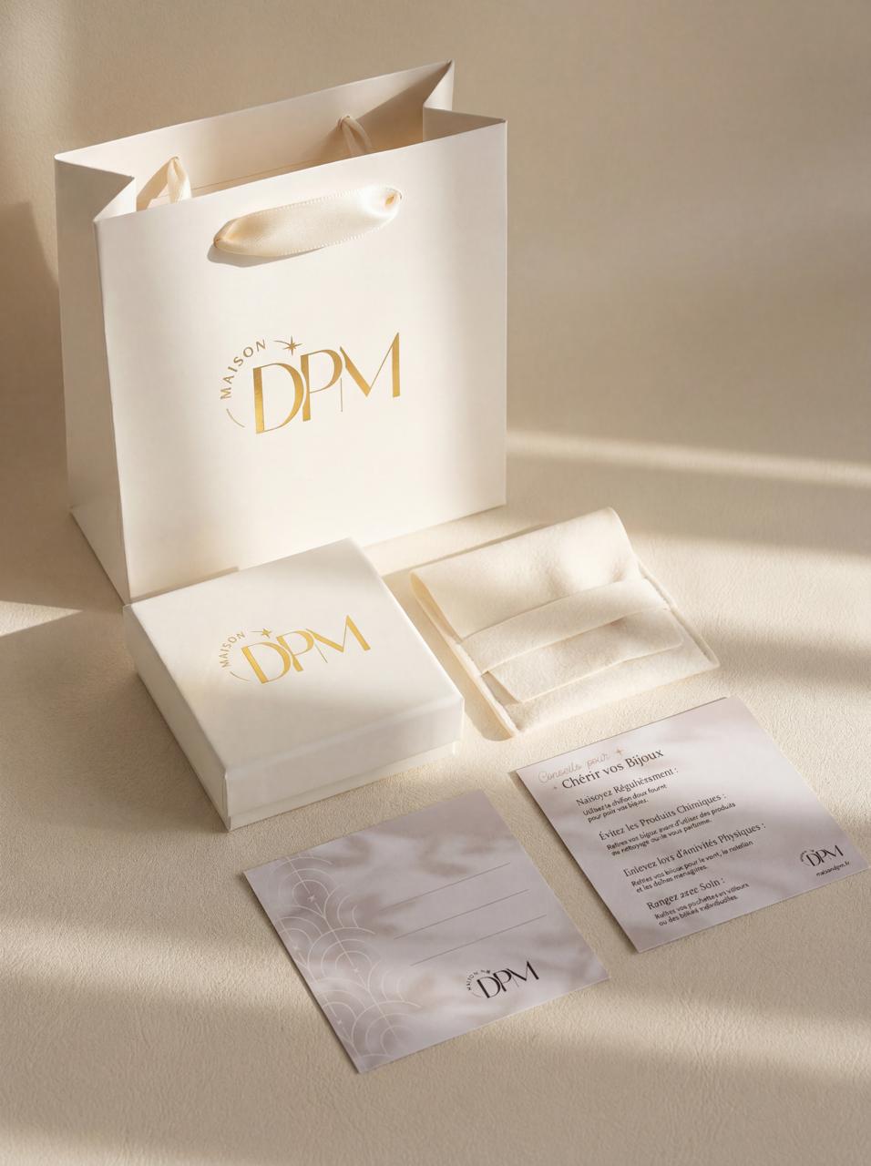 Little Feet Birth Necklace - Silver
