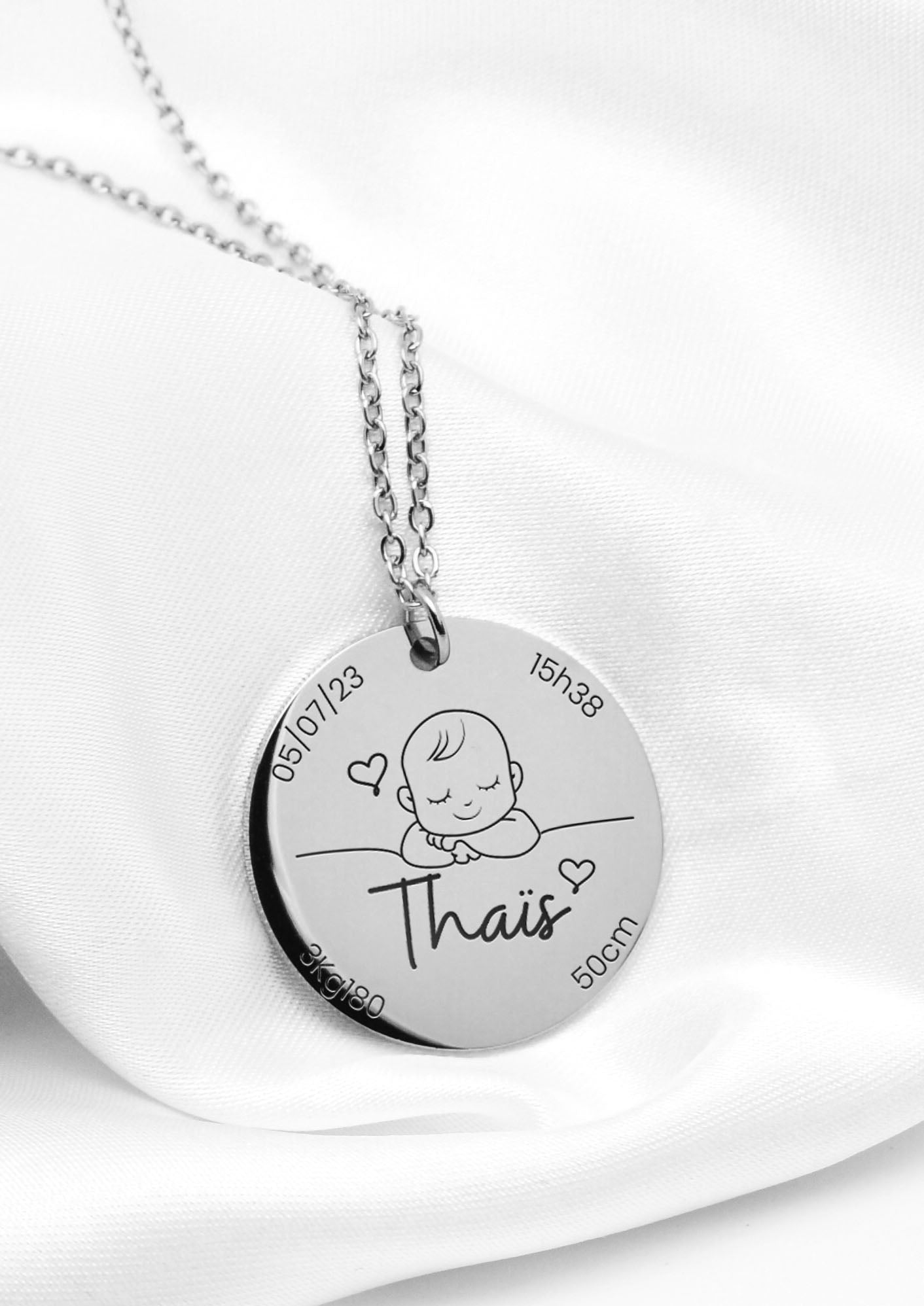 My Little Treasure Necklace - Silver