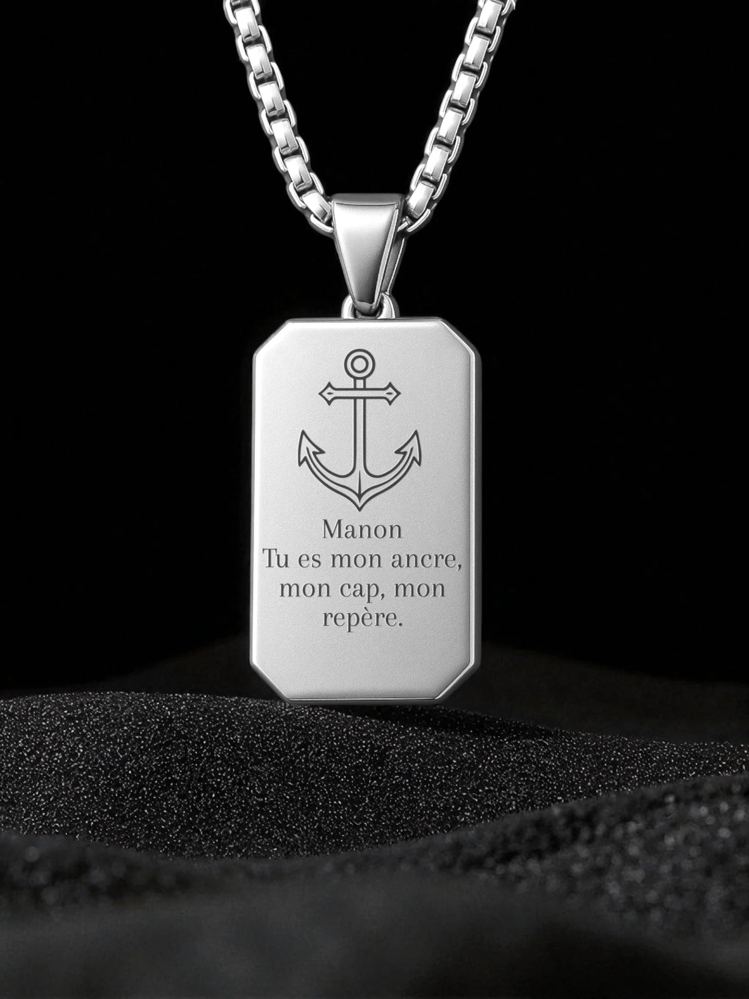 Collier Sentinelle - Argenté