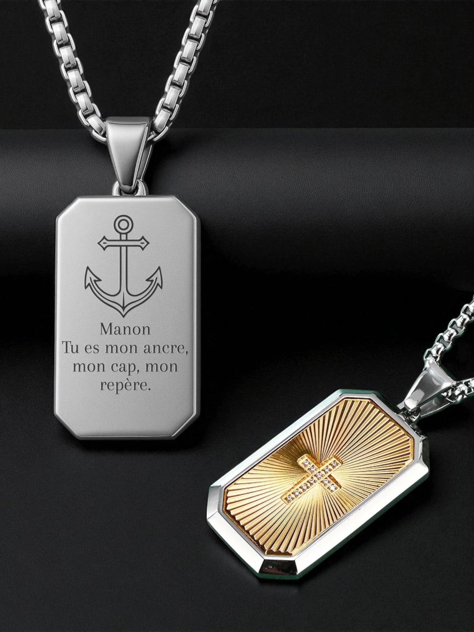 Collier Sentinelle - Argenté