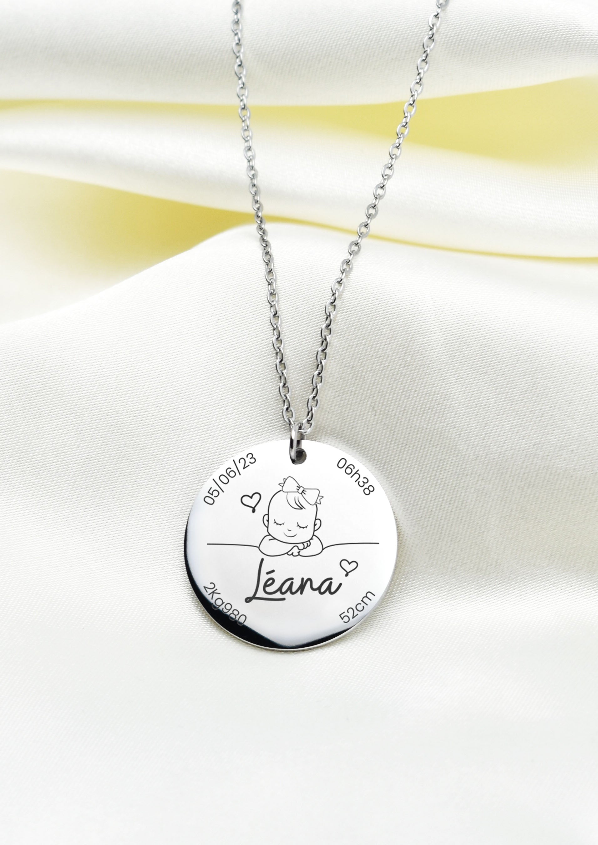 My Little Treasure Necklace - Silver