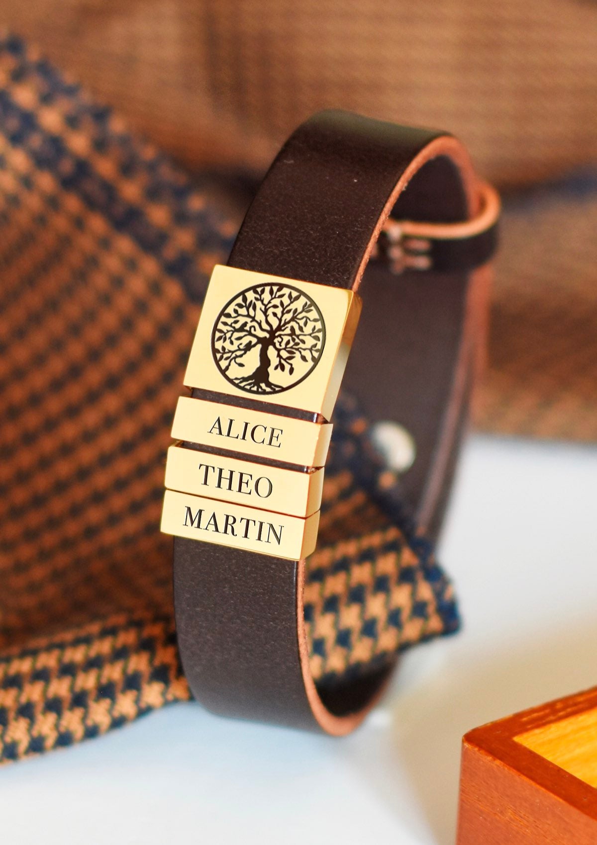 Bracelet Arbre de Vie - Doré