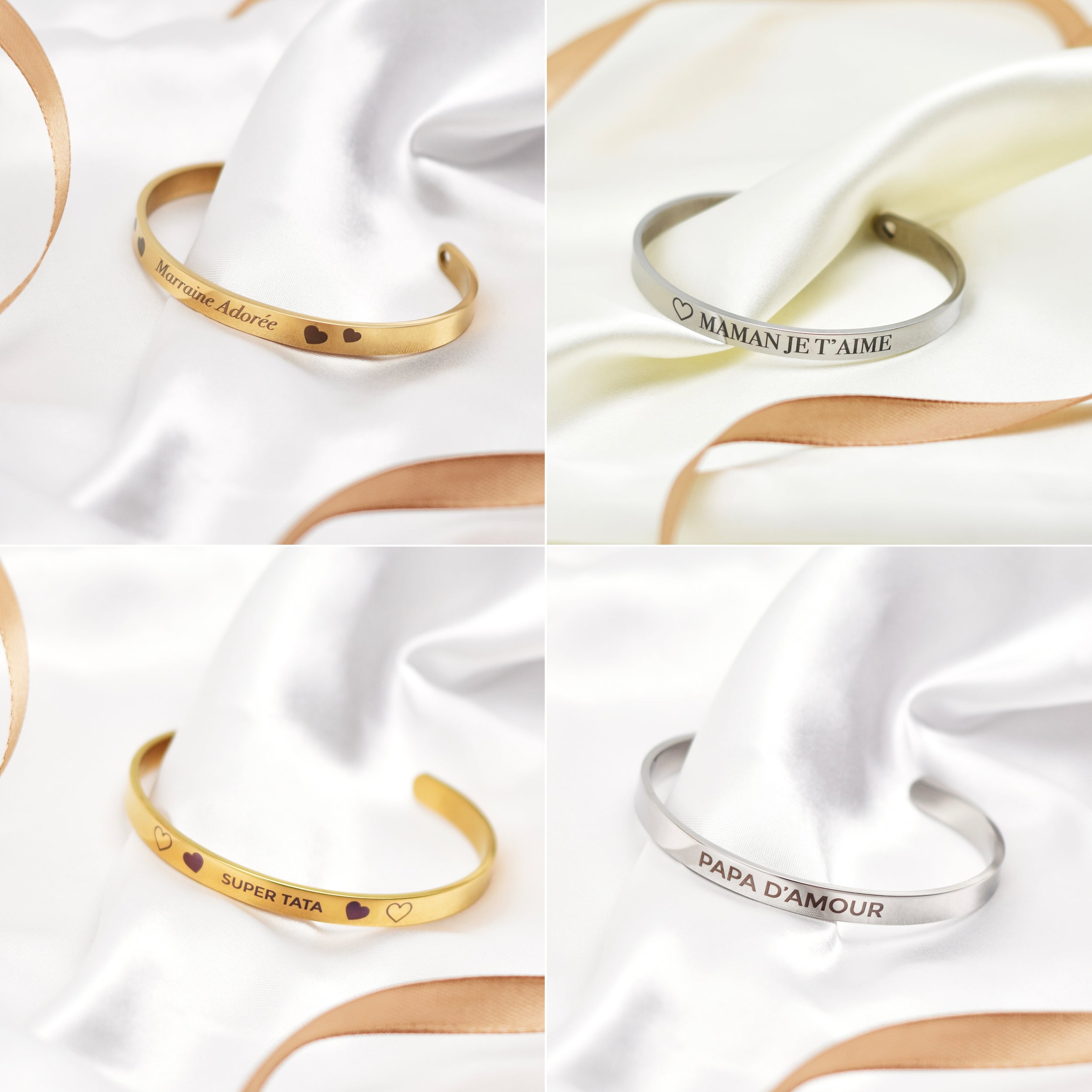 Bracelet Jonc Message