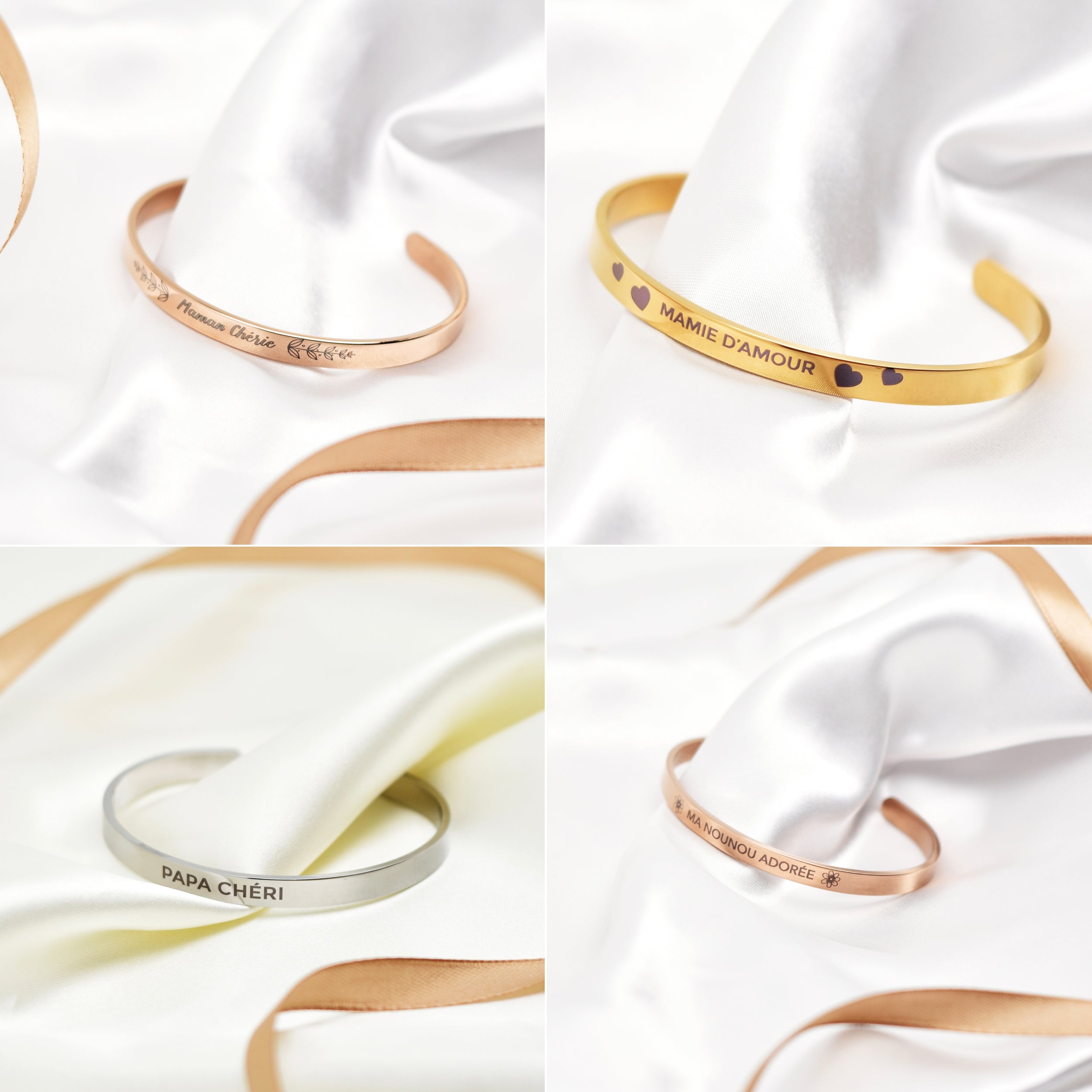 Bracelet Jonc Message