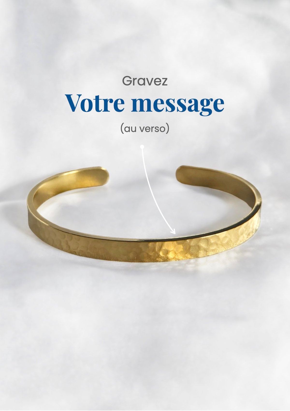 Jonc Martelé Personnalisé