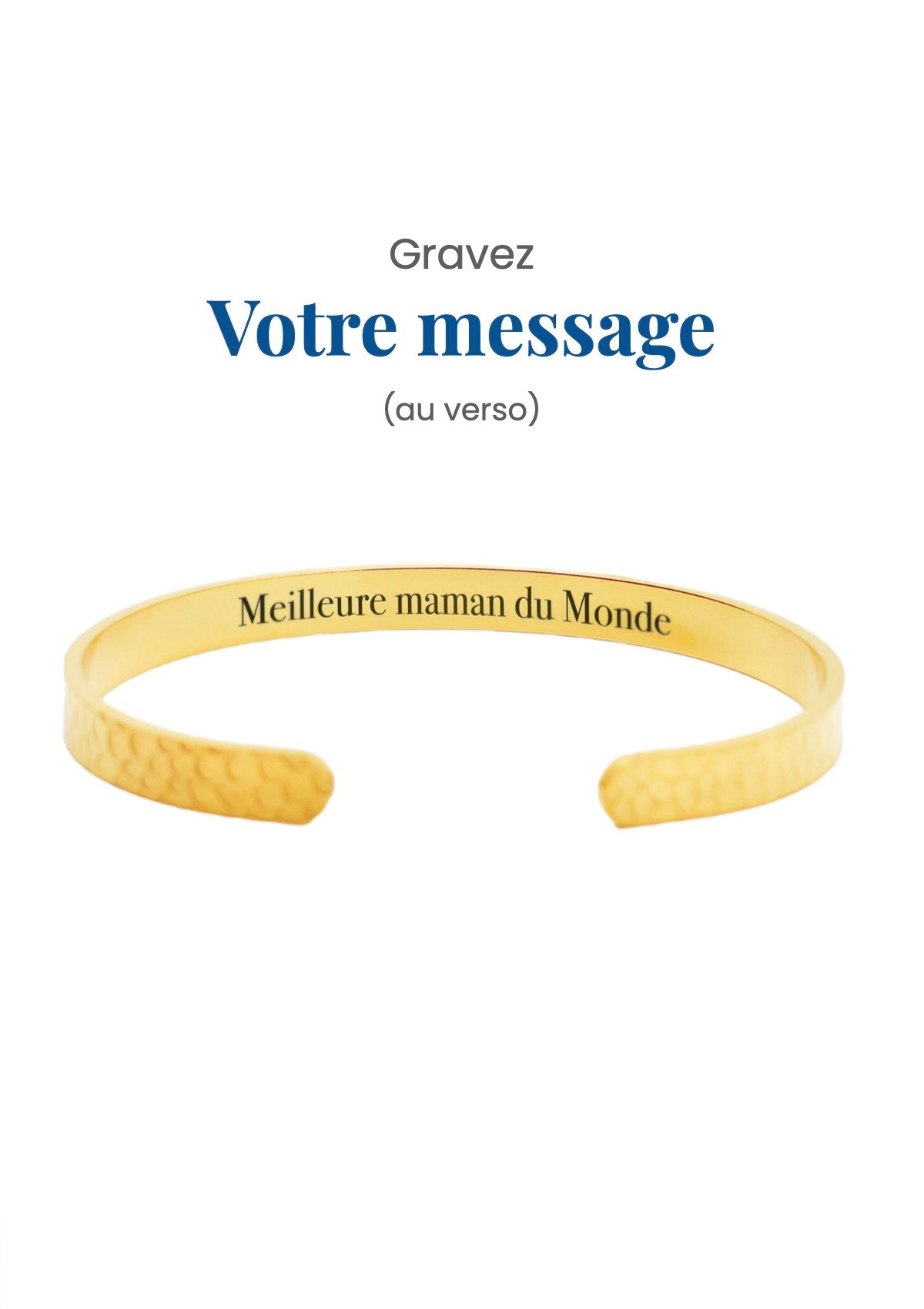 Jonc Martelé Personnalisé