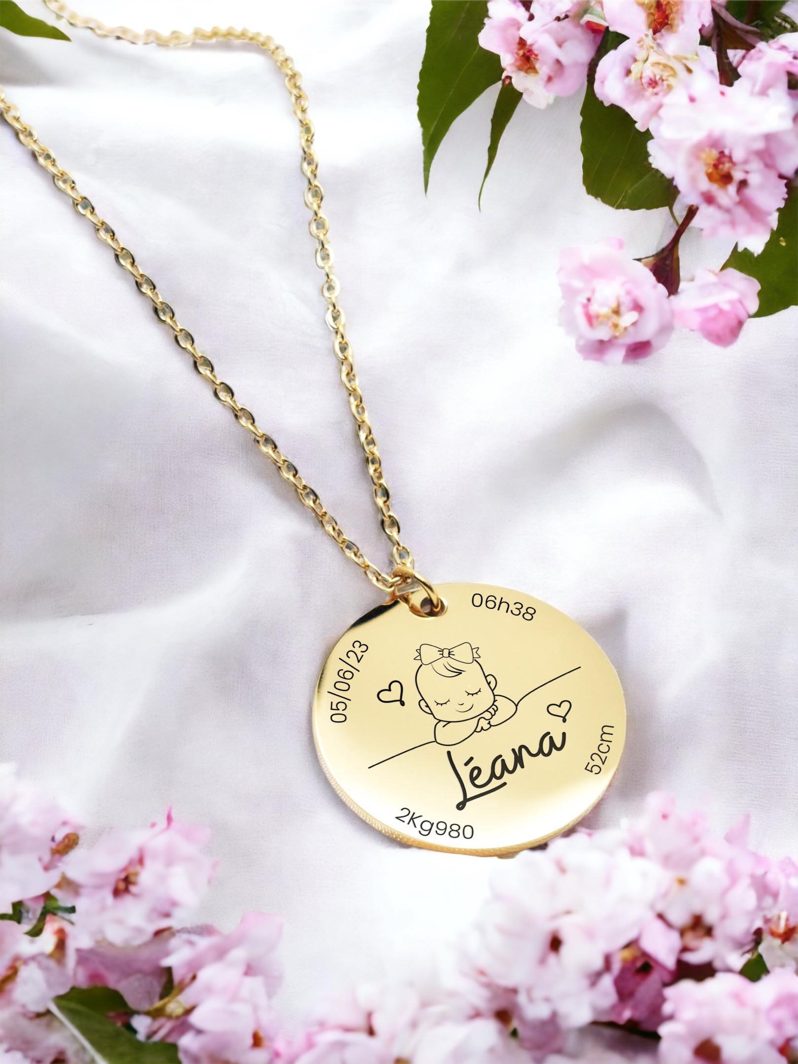 Collier Mon Petit Trésor - Doré