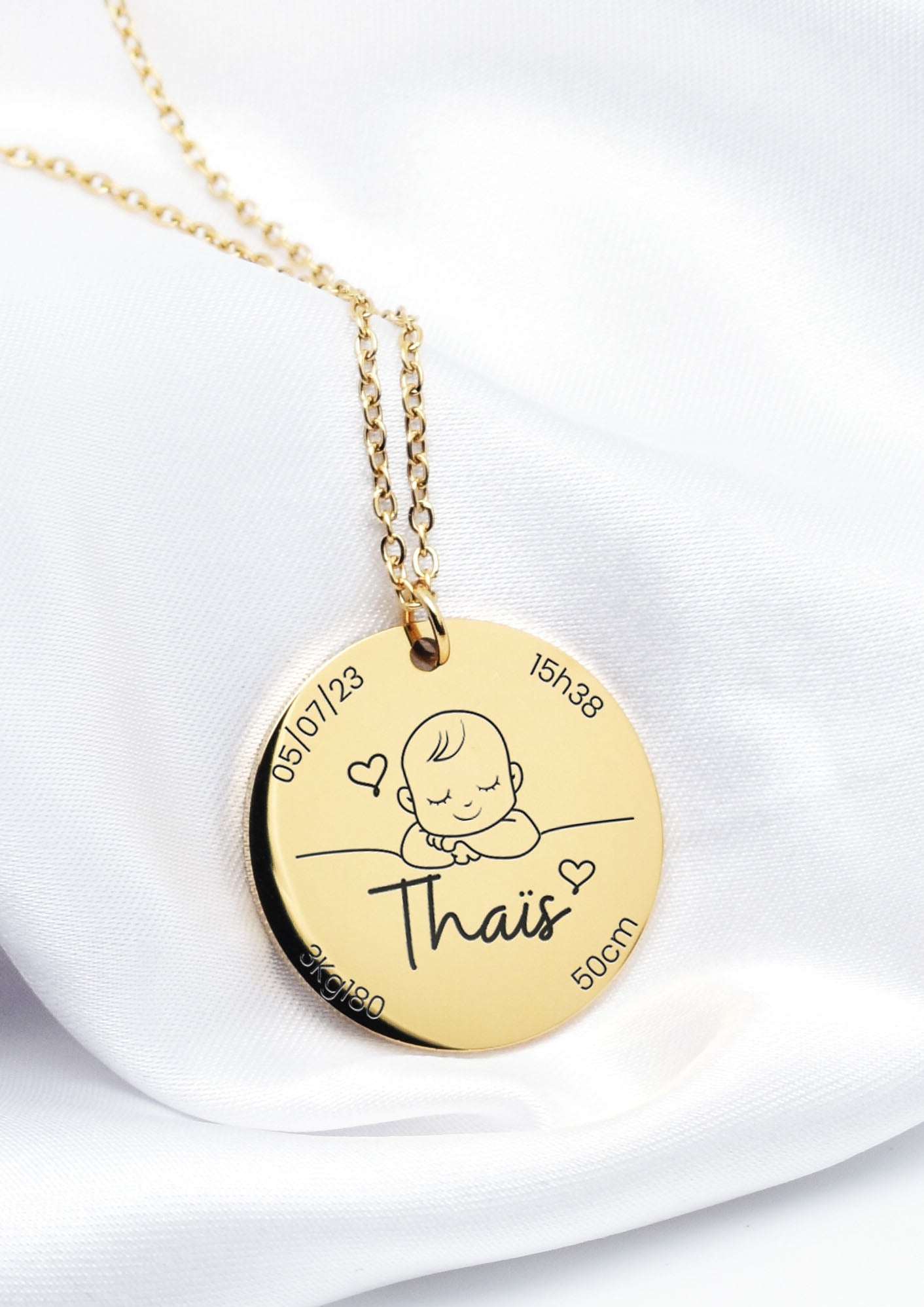 Collier Mon Petit Trésor - Doré