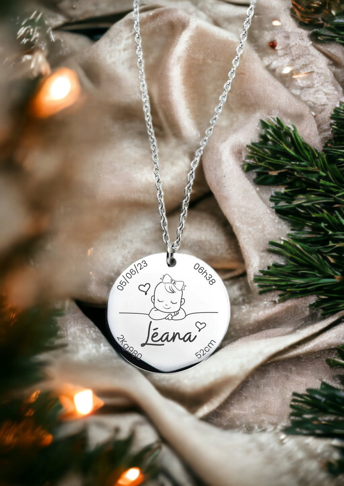 Collier Mon Petit Trésor - Argenté
