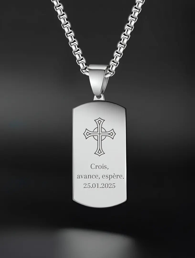 Collier Personnalisable - Fierté