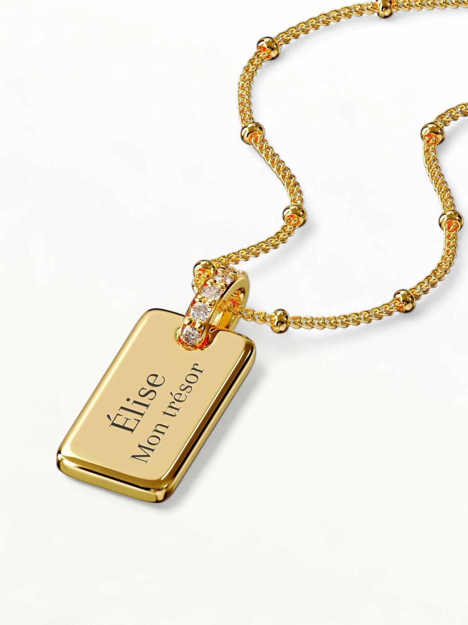 Collier Présence - Message