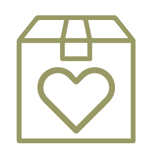 image colis avec coeur