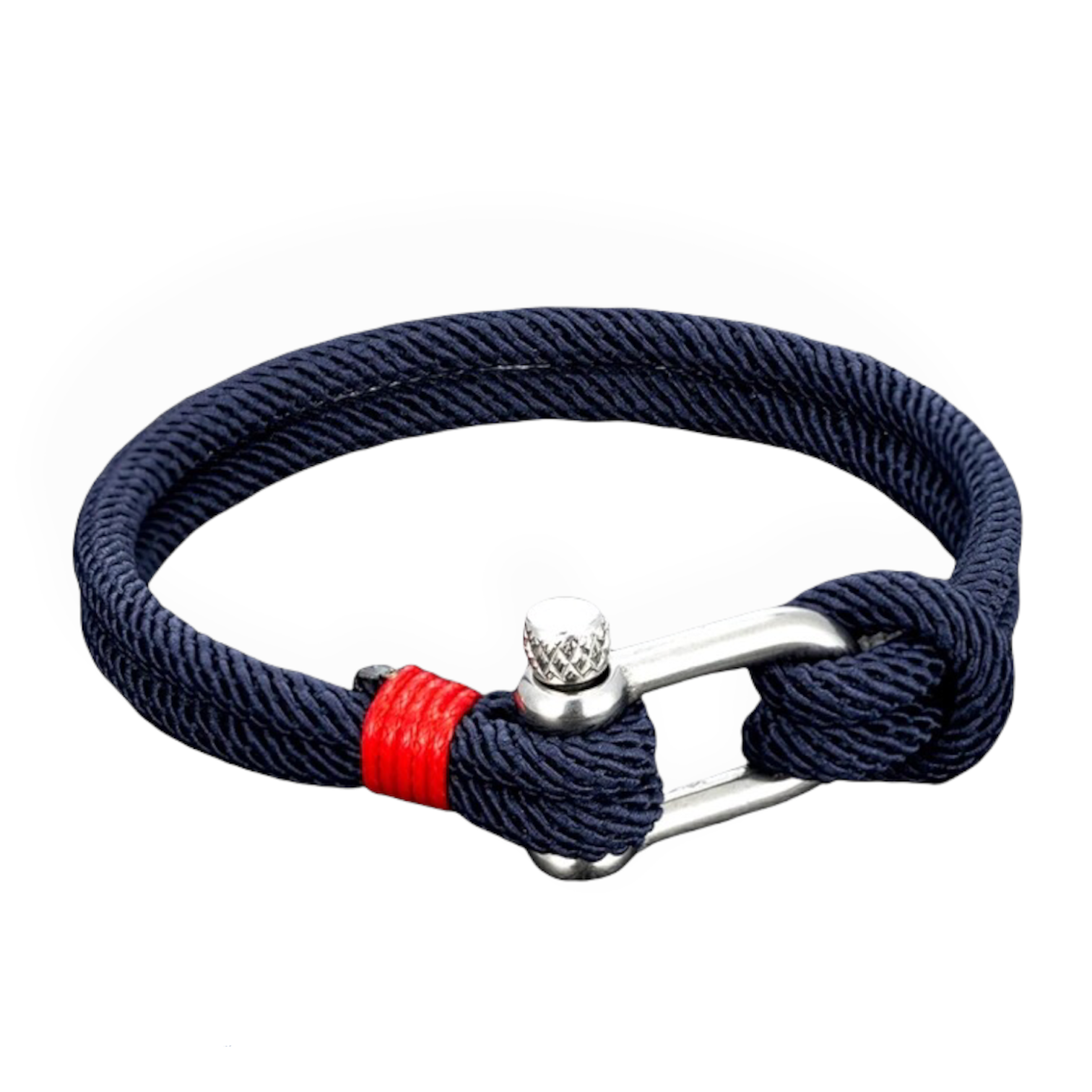 bracelet manille bleu 